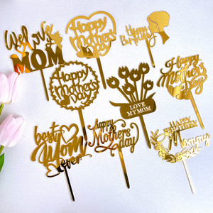 Honey And Sweetness Acrylic <b>Cake</b> Topper Mother's Day Happy Mothers Day <b>Cake</b> <b>Decorating</b> <b>Supplies</b> For <b>Cake</b> Plugin - Product Image 3