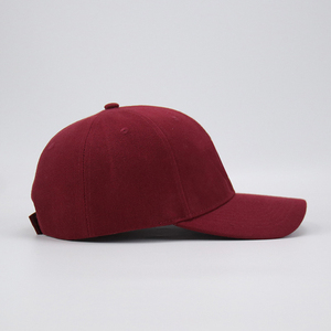 Fornitore di protezione solare femminile 6 pannelli jeans cappello da papà a tesa curva personalizzato cappellino da Baseball rosso con <span class=keywords><strong>velcro</strong></span> - Product Image 6