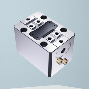 CNC XinDian precisa potenza idraulica morsa da banco W120 centro ad alta precisione quattro girata <span class=keywords><strong>tavolo</strong></span> macchina autocentrante morsa - Product Image 1