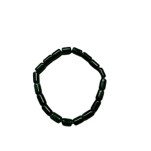 Pulsera Unisex de Jade Natural Genuino con Eslabones en Forma de Bambú, Piedra Principal de Jade, Diseño Clásico de Escalada Ascendente, Chapado en Oro, Regalo Budista - Product Image 2