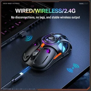 Souris de jeu RGB ONIKUMA DM02 Tri-mode - Boîtier cellulaire léger, Taux d'échantillonnage 1000 Hz - Vente en gros en ligne - Product Image 3