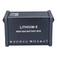LICITTI NEW GEN Boîtier de batterie Ip21 12v 220v Pure Sine 2000W Onduleur solaire Générateur de puissance rechargeable