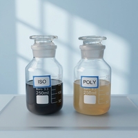 Mousse de polyuréthane rigide à cellules fermées bicomposante haute densité (SPF) liquide de qualité supérieure 100 % pure pour murs et toitures de bâtiments