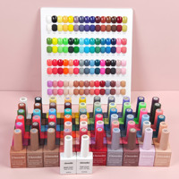Lot en Gros 15ml Vernis Gel UV Professionnel 60 Couleurs Créer Votre Propre Marque Kit Vernis Gel UV Vente en Gros