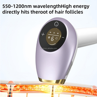 Machine Laser Épilatoire IPL Portable Certifiée 510K à Refroidissement Glace pour Canada USA avec Épilateur Électrique à Lumière Ultra-Rapide