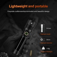 Helius Portable Zoomable Lantrenes Trabajo magnético Camping Luz Recargable Antorcha Luz LED de alta potencia Linterna táctica