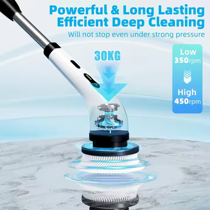 Nouvelle brosse de nettoyage électrique sans fil 9-en-1 en gros, brosse rotative de rechange pour aspirateur électrique - Product Image 4
