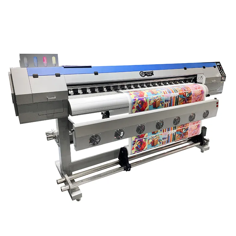 Letop LT-1602BS LT-1902BS I3200 Cabeça Impressoras a jato de tinta automáticas multicoloridas Impressão Plotter Flex Banner Impressora UV de grande formato