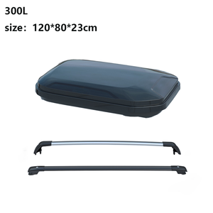 Double ouverture personnalisée 300L SUV ABS Sports Cargo Roof Rack Universal Car Top Roofbox for Roof Tronc Storage Universal Roofbox - Product Image 1
