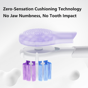 Têtes <span class=keywords><strong>de</strong></span> <span class=keywords><strong>brosse</strong></span> à dents électriques soniques <span class=keywords><strong>de</strong></span> remplacement YBK YH751 (poils doux DuPont) compatibles avec 6730/3226/9021/9632/5171/5262 - Product Image 3