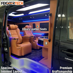 Asiento de Coche Modificado de Lujo VIP de Feigeer Tech con Iluminación Ambiental para Toyota Hiace - Product Image 3