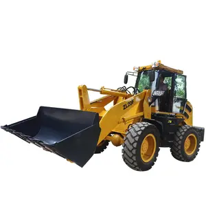 Factory supplier Zl20l agricultural backhoe mini small articulated mini wheel loader with snow blower