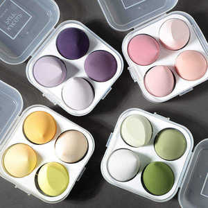 Meistverkauftes Make-up-Schwamm-<span class=keywords><strong>Set</strong></span> 5 Stück OEM-Verpackung Make-up-Schwamm-<span class=keywords><strong>Set</strong></span> Weiche Fixierende Gesichtspuderquasten Make-up-<span class=keywords><strong>Blender</strong></span> - Product Image 1