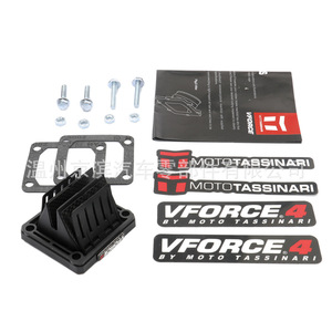 วาล์วรีดคาร์บอนไฟเบอร์ Moto Tassinari VForce4 สำหรับรถมอเตอร์ไซค์ออฟโรด 2 จังหวะ อัพเกรดวาล์วไอดีและไอเสีย - Product Image 1