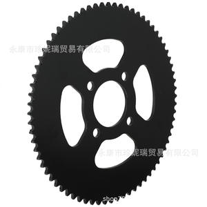 เฟืองโซ่ Zhen Nirui 72 ฟัน 35 พิทช์ เหล็กสีดำ ขนาดรู 30 มม. สำหรับเครื่องยนต์ Predator 79cc 212cc อะไหล่ซ่อม - Product Image 3