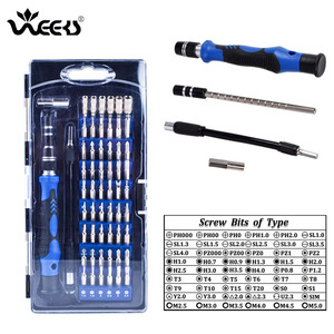 WEEY Phone Repair Tool Kit 58BAG Insulated Magnetic Screwdriver Set For Mobile Device Maintenance - Product Image 2