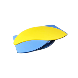 Armadura de mesa trapezoidal personalizable DJA, <span class=keywords><strong>tablero</strong></span> de MDF sólido para comedor escolar, actividad de lectura para taller, uso colaborativo - Product Image 5