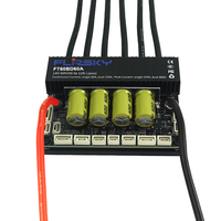 Contrôleur de vitesse électronique double ESC Flipsky 60V FT60BD60A avec dissipateur thermique pour vélo électrique DIY/Go-Kart/moteur sans balais
