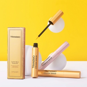 3-in-1Metal Cosmetic Bottle 9ml for <b>Lash</b> Serum Tube Eyeliner&Brow Liquid Tube Custom Logo Wholesale - Product Image 1