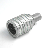 Coupleurs hydrauliques rapides push-pull pour cloisonnement, 1/2 pouce, pour applications agricoles