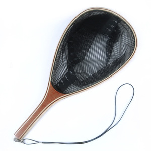 Filet de pêche à <span class=keywords><strong>la</strong></span> mouche portable LETOYO avec poignée en bois, filet de pêche en nylon, filet de pêche à <span class=keywords><strong>la</strong></span> <span class=keywords><strong>truite</strong></span> en maille, en vente - Product Image 2