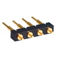 Conector de Sonda de Contacto Recta con Resorte HYTEPRO C740 4 para Equipos Aeroespaciales, Dispositivos Médicos y Electrónica de Consumo