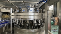 Envasadora de bebidas carbonatadas enlatadas, Máquina selladora de latas de bebidas, Máquina enlatadora de refrescos carbonatados