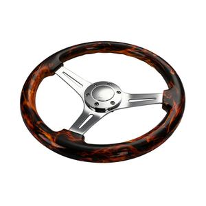 شاملة Tiypeor ، بحامل مطلي بالكهرباء 14 بوصة ، سباق الخشب الصلب باللهب - Product Image 2