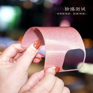 ฝาหลังติดเพชรหรูหราเคสโทรศัพท์มือถือสีทองสำหรับ <span class=keywords><strong>iPhone</strong></span> 15 14 13 12 11 PRO <span class=keywords><strong>MAX</strong></span> x XR <span class=keywords><strong>XS</strong></span> <span class=keywords><strong>MAX</strong></span> กับฟิล์มด้านหลัง - Product Image 5