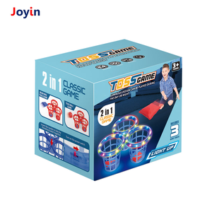 Gioco di cestini da lancio con sacco di sabbia e Set di luci al coperto sport all'aria aperta giocattolo per bambini e gioco attivo divertente giardino di Fitness - Product Image 3