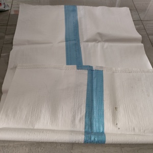 Sac tissé en PP <span class=keywords><strong>blanc</strong></span> transparent en promotion, emballage 50 kg pour sable et galets - Product Image 6