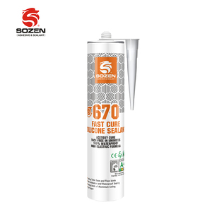 <span class=keywords><strong>SOZEN</strong></span> SILICONE Mastic en silicone acétique polyvalent à durcissement rapide à forte adhérence - Product Image 1