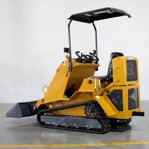 ถังขนาดเล็กรถตักดินขนาดเล็กจากประเทศจีนรถตักดินขนาดเล็กมีรางหญ้า/ถังร็อคเครื่องขุดไม้ขนาดเล็ก - Product Image 2