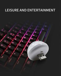 <span class=keywords><strong>Scène</strong></span> DJ RGB stroboscope boule magique Disco lumière usb voiture atmosphère lampe intérieur ambiant étoile lumière led - Product Image 5