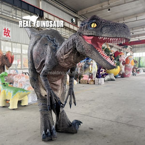 ウォーキングリアルスーツ大人隠し脚恐竜コスチュームラプターコスチューム - Product Image 2