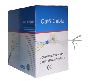 <span class=keywords><strong>สาย</strong></span>เคเบิล UTP Cat6a U/UTP ความเร็วสูง CMX CMR CMP 1000 ฟุต 305 เมตร สำหรับใช้งานภายในอาคาร พร้อมปลอกหุ้ม PVC ขนาด 23AWG สำหรับเครือข่ายไฟฟ้าภายในอาคาร - Product Image 6