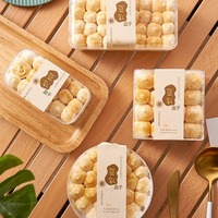 Boîte à Gâteaux en Acrylique avec Couvercles pour Tiramisu, Pâtisseries et Desserts Occidentaux, en Bois de Fruit, Personnalisée pour la Vente en Gros