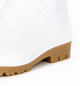 עמיד למים וודלנד צ 'לסי אופנתי ppe גומי עור בsecor נעלי גברים פלדת הבוהן עבודה נעלי בטיחות מגפי ללא תחרה - Product Image 5