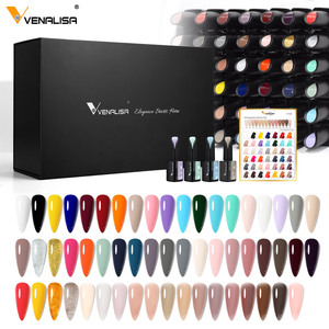 Venalisa <span class=keywords><strong>Professionale</strong></span> per Nail Art Nuovo Set di Smalti Gel UV LED da 15ml 60 Pezzi Alta Pigmentazione Inodore Smalto per Unghie - Product Image 4