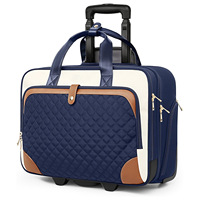 Nouvelle Valise de Voyage en Polyester pour Ordinateur Portable, Sac à Main Multifonctionnel avec Fermeture Éclair, Bagage Portable pour Hommes et Femmes