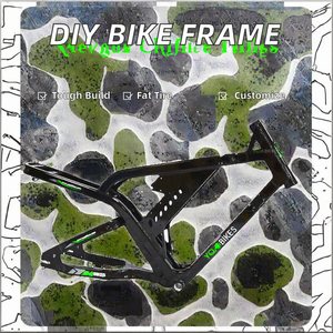 Cuadro de bicicleta de carretera de aluminio de 26 pulgadas con suspensión trasera rígida, freno de disco, <span class=keywords><strong>desviador</strong></span> <span class=keywords><strong>delantero</strong></span> de 7 velocidades y peso ligero - Product Image 6