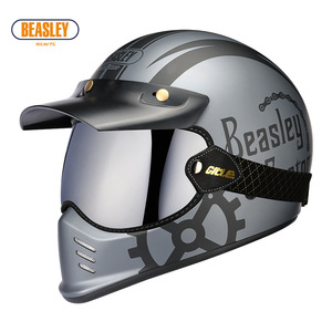 <span class=keywords><strong>Diseño</strong></span> <span class=keywords><strong>personalizado</strong></span> color gris Cascos <span class=keywords><strong>de</strong></span> motocicleta Cascos <span class=keywords><strong>de</strong></span> cara completa - Product Image 5