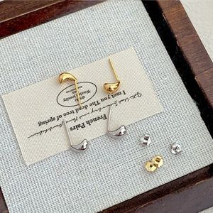 S925 <b>Silver</b> <b>Stud</b> Earrings Geometric Design For Women Gift Fashion Jewelry - Product Image 1