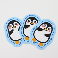 Autocollant en vinyle découpé sur mesure, style dessin animé UV, Kawaii, résistant aux intempéries et indéchirable, pour scrapbooking, journalisation et décoration intérieure