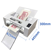 Mesin Pemotong & Pembuat Lipatan Kertas GS370 Dual Head Wheel Creasing Die Cutting Machine, Mendukung Kiss Cut & Full Cut, Layar Sentuh 5 Inci, Pengumpan Kertas Otomatis