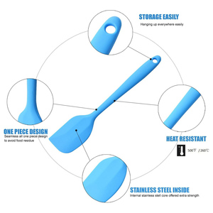 Silicone Flexible Spatula Set Non-Stick Pancake Spatula CE Certified Oven & Dishwasher Safe Eco-Friendly - Product Image 2