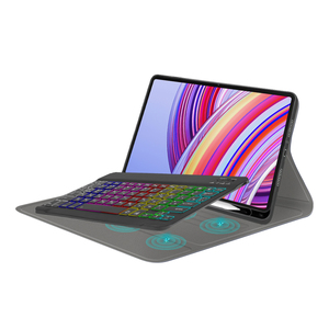 Tùy Chỉnh RGB Backlit Bàn Phím Không Dây Da Trường Hợp Đối Với Xiaomi Redmi Pad Pro 12.1Inch Từ Bìa Nhà Máy Bán Buôn - Product Image 5