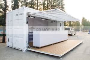 Casetta portacontainer in stile casolare Mobile Pop-up prefabbricata <span class=keywords><strong>casa</strong></span> modulo monooccupante a basso costo - Product Image 4