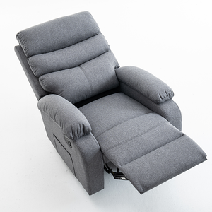 كرسي استرخاء يدوي عصري، أريكة لغرفة المعيشة مع جيوب ومشابك، كرسي فردي قابل للفصل، أثاث بإطار خشبي، كرسي قابل للتمدد - Product Image 6