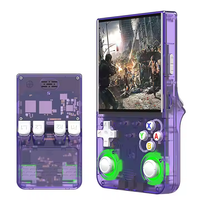 NKIWI Nouveau R36 Console de jeu ultra portable Écran 4 pouces WIFI 64GB Système Linux Lecteur de jeu vidéo rétro portable R36S